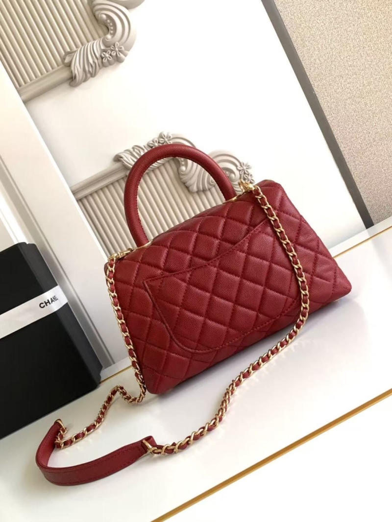Ch**el top handle bags